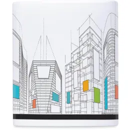 Altitude Mural Sublimation Ceramic Stationery Cup Branded Back